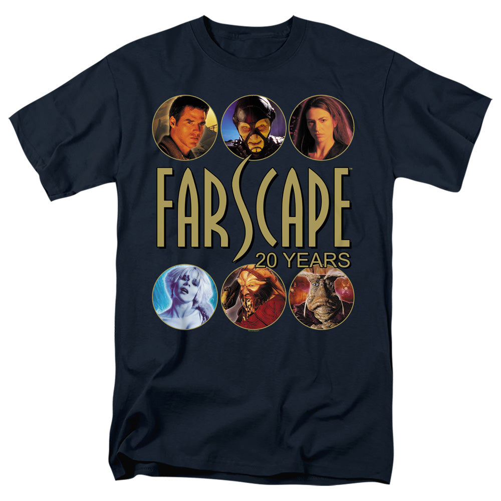 Farscape 20 Years Mens T Shirt Navy