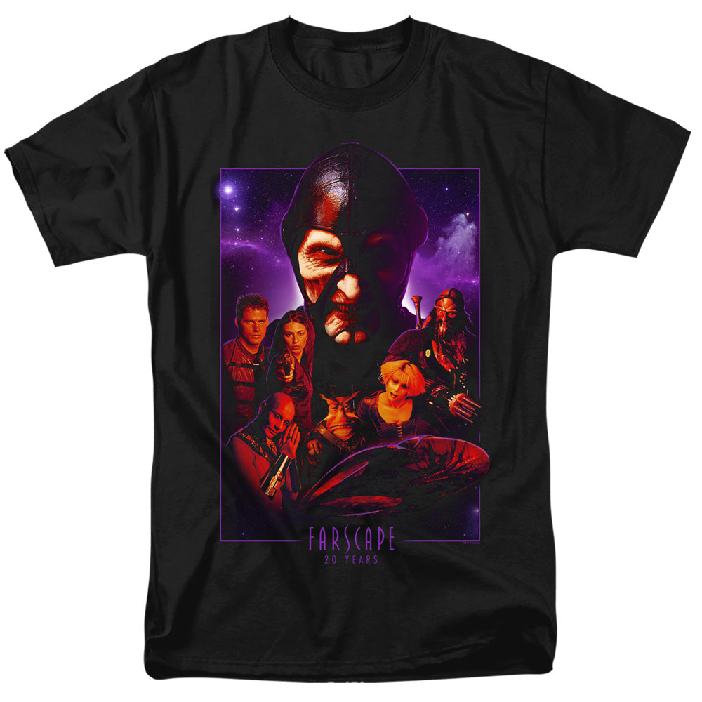 Farscape 20 Years Collage Mens T Shirt Black