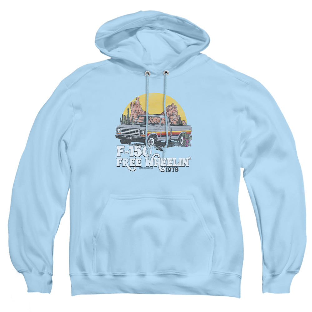 Ford Bronco F150 Desert Ride Mens Hoodie Light Blue