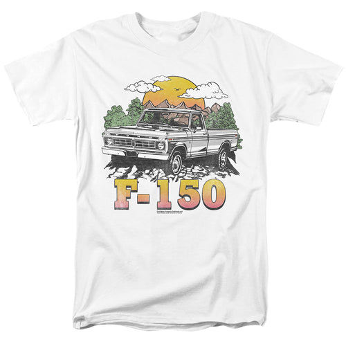 Ford Bronco F150 Mountain Ride Mens T Shirt White