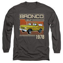 Load image into Gallery viewer, Ford Bronco Bronco 1978 Mens Long Sleeve Shirt Charcoal Officially Licensed
