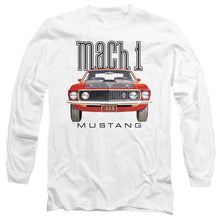 Load image into Gallery viewer, Ford Mustang 69 Mach 1 Mens Long Sleeve Shirt White Officially Licensed
