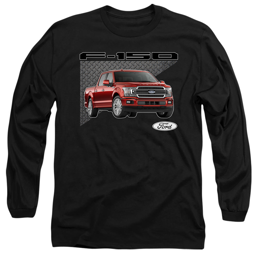 Ford Trucks F 150 Mens Long Sleeve Shirt Black Officially Licensed