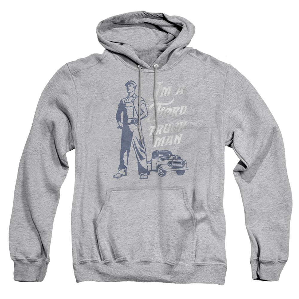 Ford Ford Truck Man Classic Mens Hoodie Athletic Heather