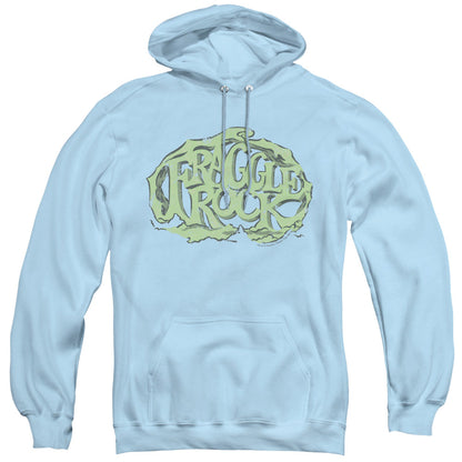 Fraggle Rock Vace Logo Mens Hoodie Light Blue