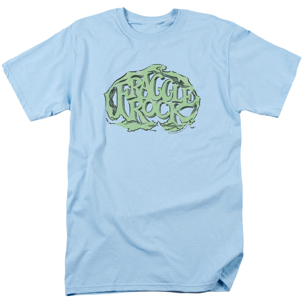 Fraggle Rock Vace Logo Mens T Shirt Light Blue