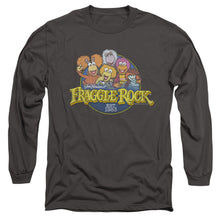 Load image into Gallery viewer, Fraggle Rock Circle Logo Mens Long Sleeve Shirt Charcoal Officially Licensed
