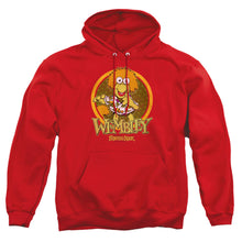 Load image into Gallery viewer, Fraggle Rock Wembley Circle Mens Hoodie Red
