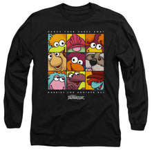 Load image into Gallery viewer, Fraggle Rock Squared Mens Long Sleeve Shirt Black Officially Licensed
