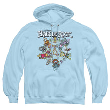 Load image into Gallery viewer, Fraggle Rock Spinning Gang Mens Hoodie Light Blue
