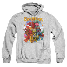 Load image into Gallery viewer, Fraggle Rock Group Hug Mens Hoodie Athletic Heather
