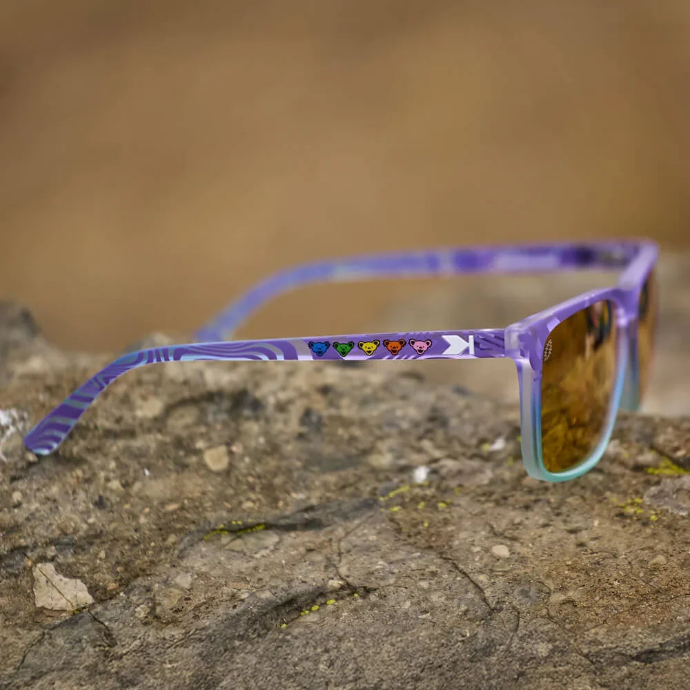 Grateful Dead Trippy Bears Fast Lanes Officially Licensed Knockaround Sunglasses