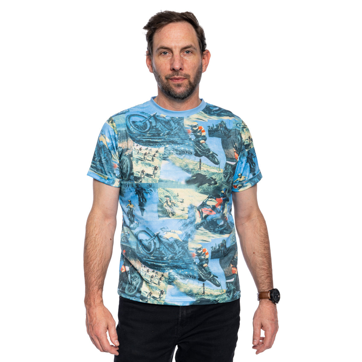 Fight Soap Tyler Blue Short Sleeve T Shirt