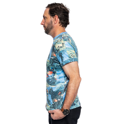 Fight Soap Tyler Blue Short Sleeve T Shirt