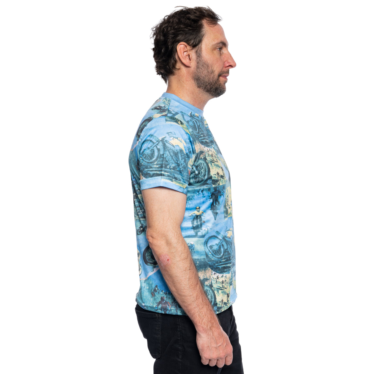 Fight Soap Tyler Blue Short Sleeve T Shirt