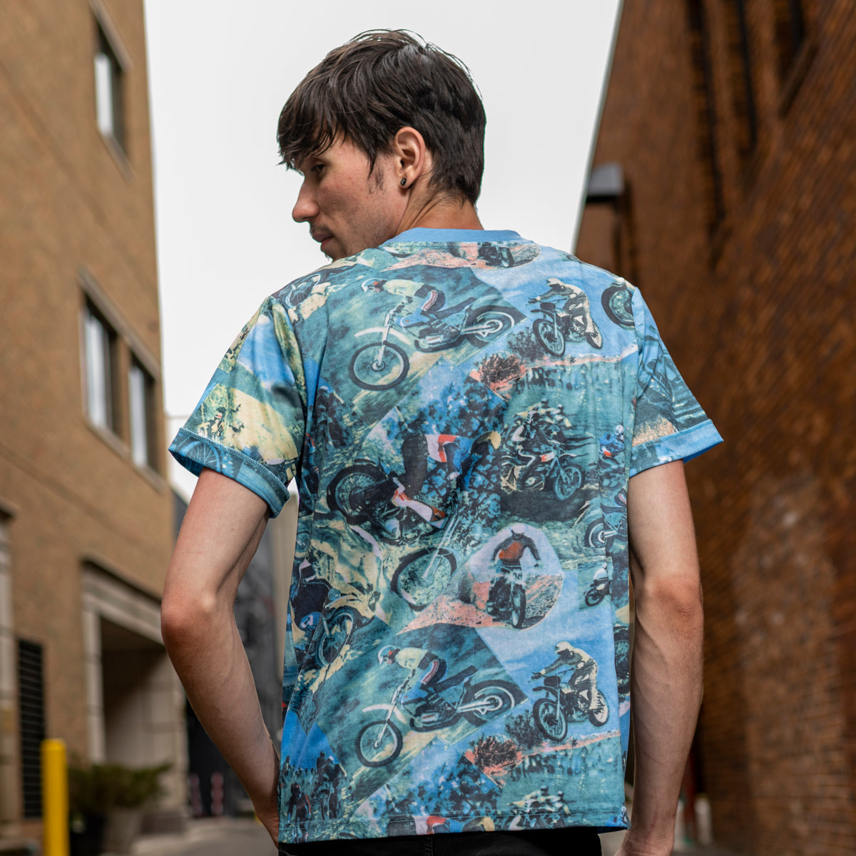 Fight Soap Tyler Blue Short Sleeve T Shirt