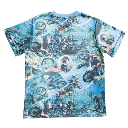 Fight Soap Tyler Blue Short Sleeve T Shirt