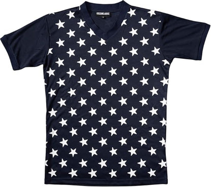 Fight Soap Salesman Tyler Stars All Over Navy Adult Unisex Halloween Costume T-Shirt Tee