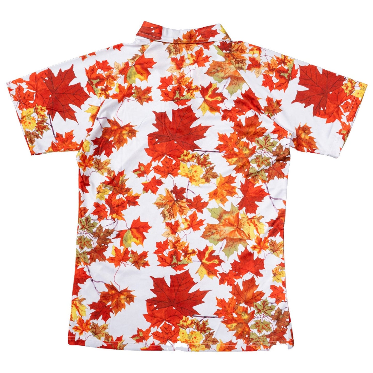 Tyler Durden Maple Leaf Button Up Shirt Adult Halloween Costume Cosplay Shirt