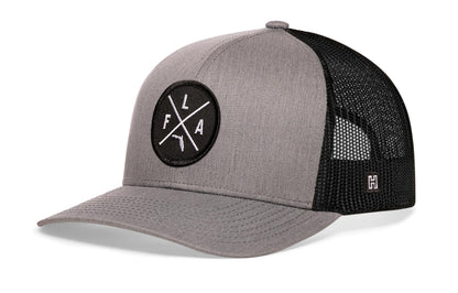 Florida Trucker Haka Hat Gray-Black FLA X Snapback