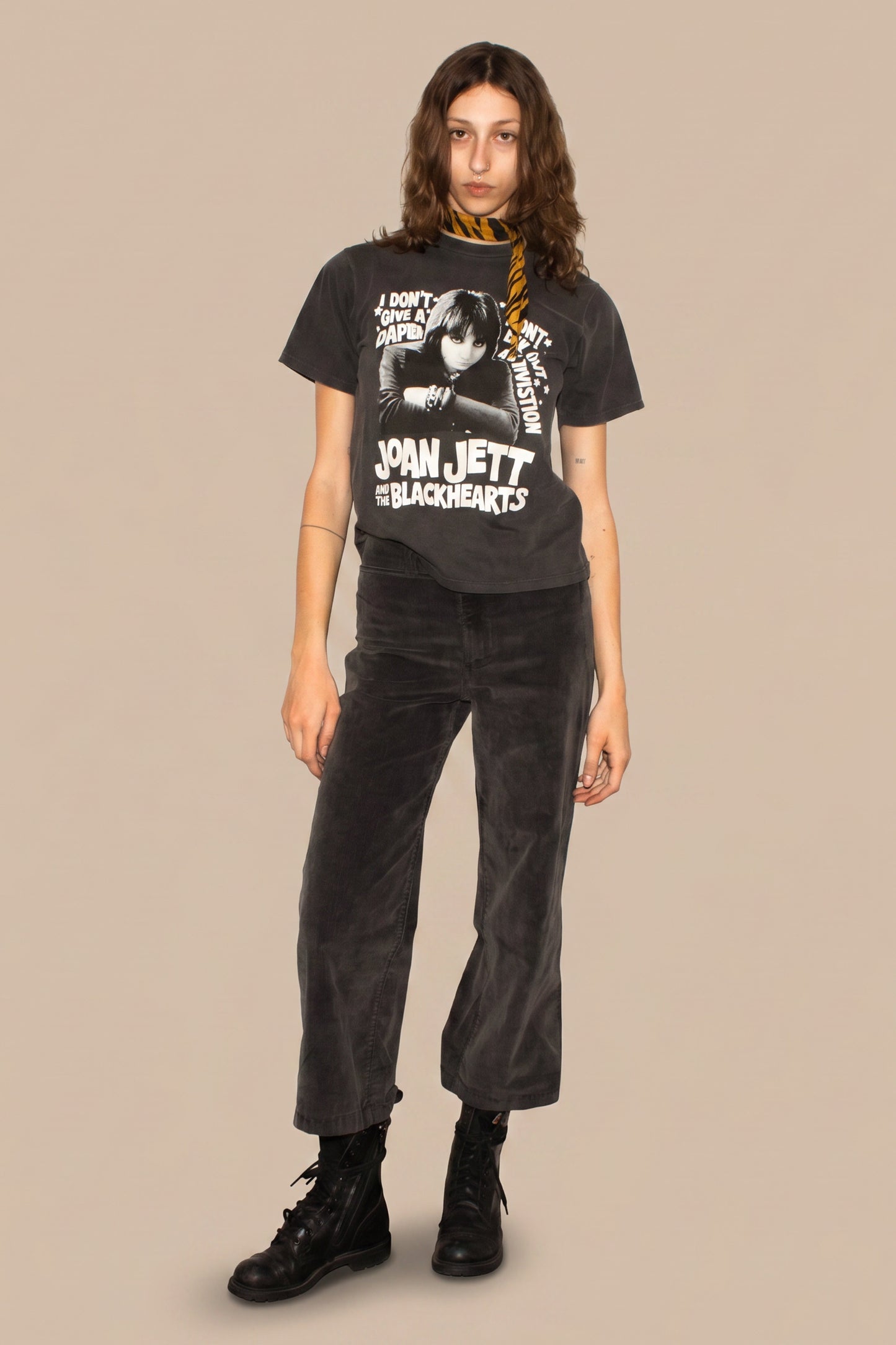 Joan Jett Bad Reputation Tee Womens T Shirt Vintage Black