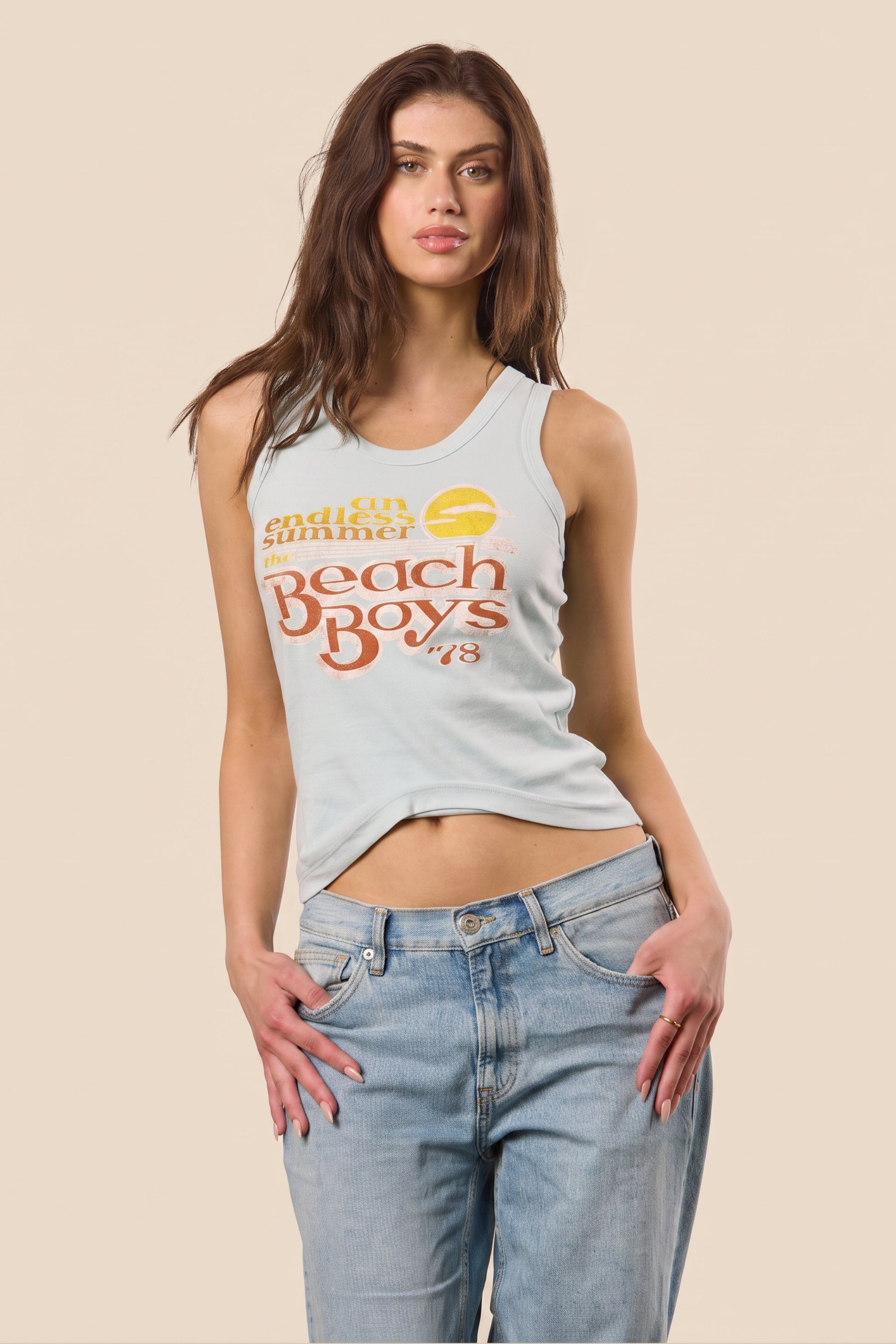 Beach Boys 1978 Endless Summer Womens Tank Top Shirt