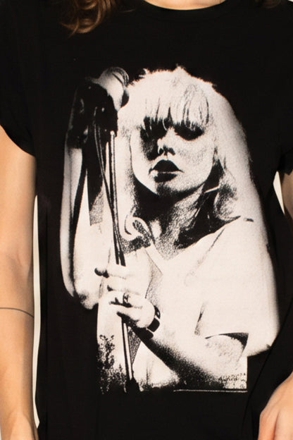Blondie Pretty Baby Tee Womens T Shirt Black