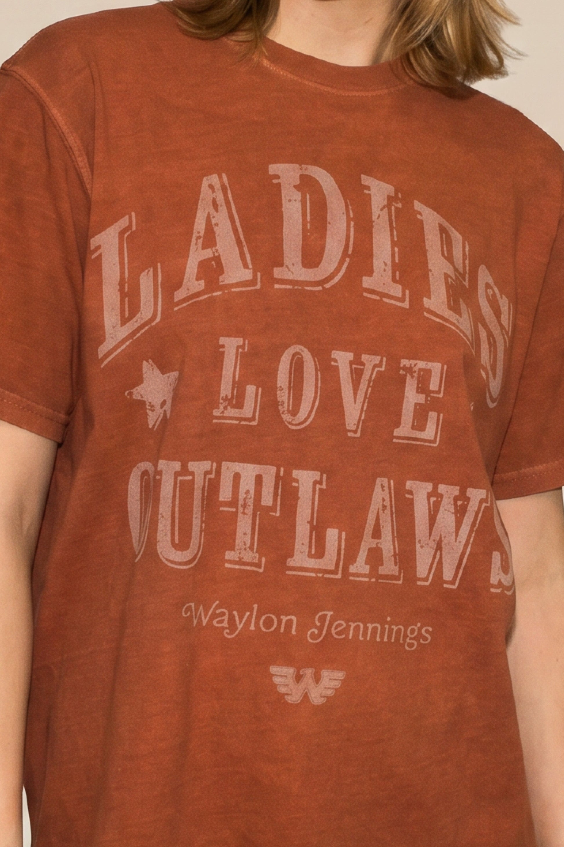 Waylon Jennings Womens Tee T Shirt