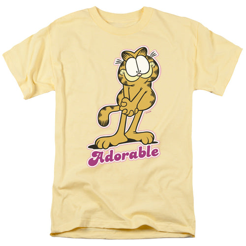 Garfield Adorable Mens T Shirt Banana