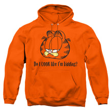 Load image into Gallery viewer, Garfield Do I Look Like Im Kidding Mens Hoodie Orange
