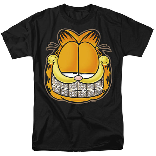 Garfield Nice Grill Mens T Shirt Black