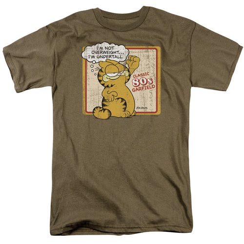 Garfield Undertall Mens T Shirt Safari Green