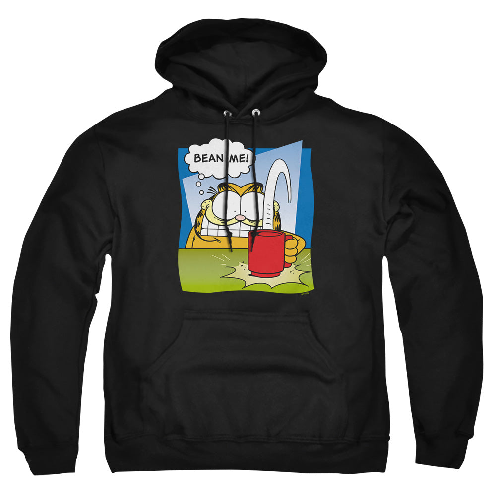 Garfield Bean Me Mens Hoodie Black