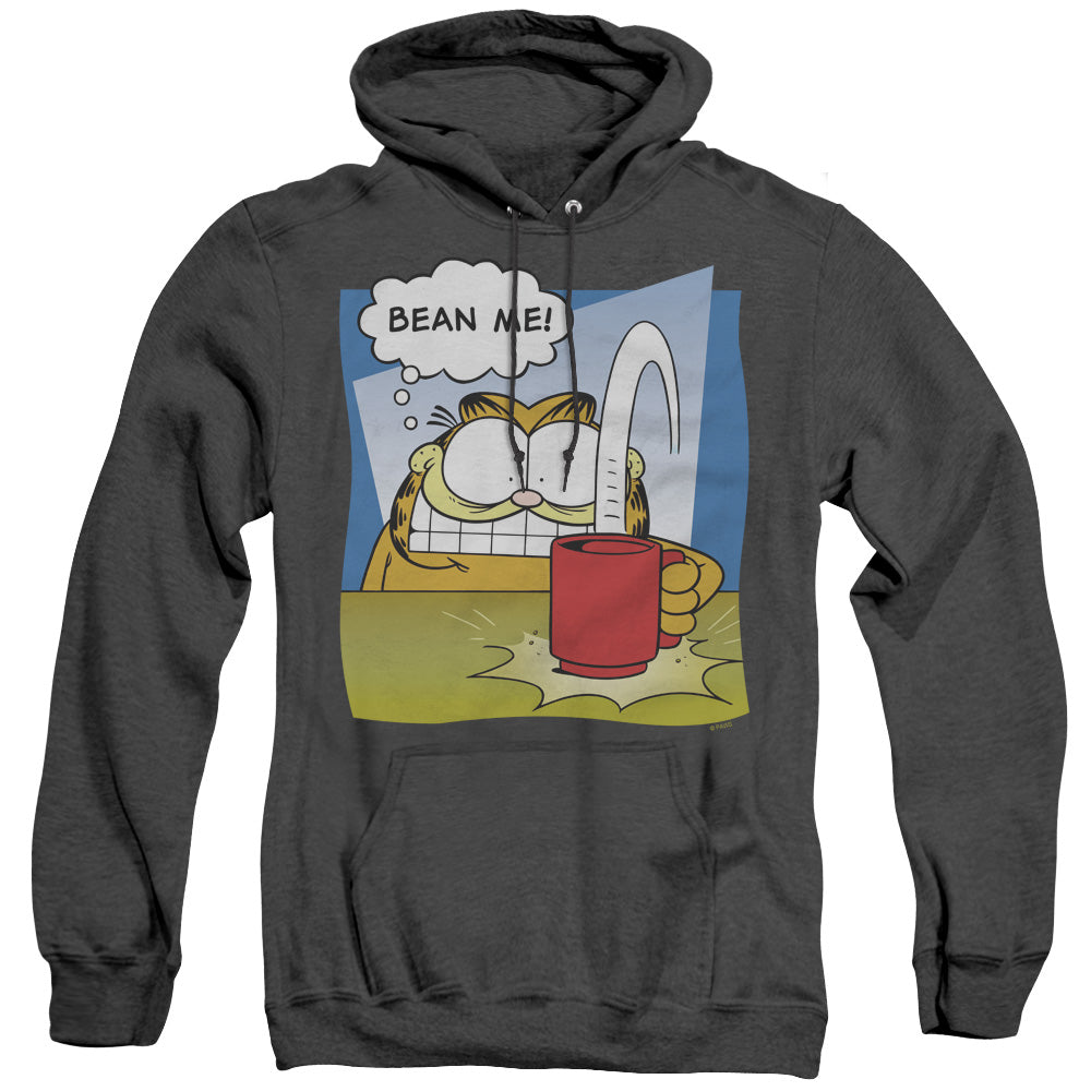 Garfield Bean Me Heather Mens Hoodie Black