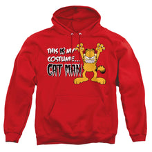 Load image into Gallery viewer, Garfield Cat Man Mens Hoodie Red

