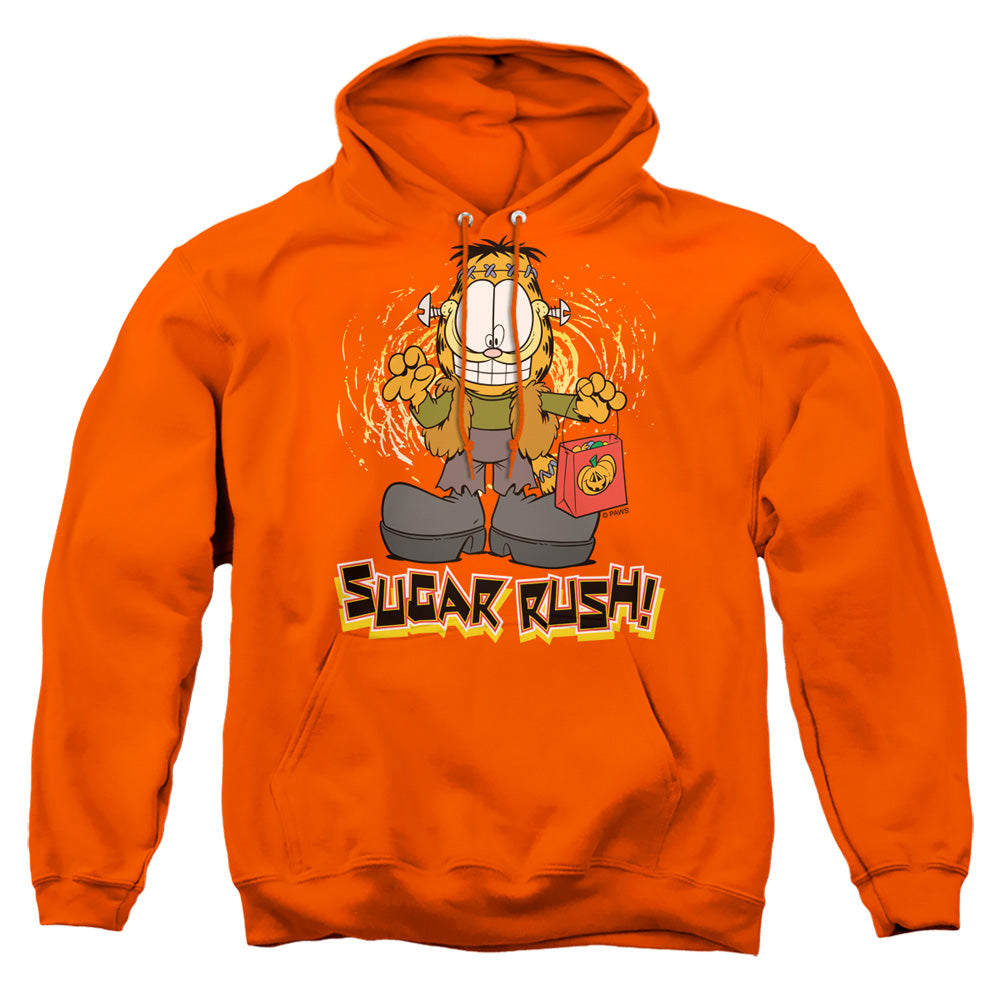 Garfield Sugar Rush Mens Hoodie Orange
