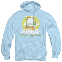 Load image into Gallery viewer, Garfield Mothers Love Flowers Mens Hoodie Light Blue
