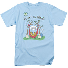 Load image into Gallery viewer, Garfield Plant A Tree Mens T Shirt Light Blue
