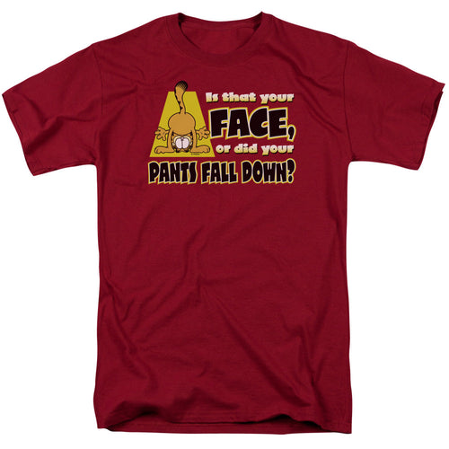 Garfield Attractive Mens T Shirt Cardinal