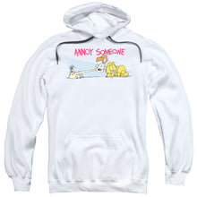 Load image into Gallery viewer, Garfield Annoy Someone Mens Hoodie White
