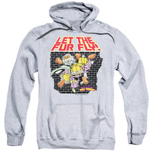 Load image into Gallery viewer, Garfield Let The Fur Fly Mens Hoodie Athletic Heather
