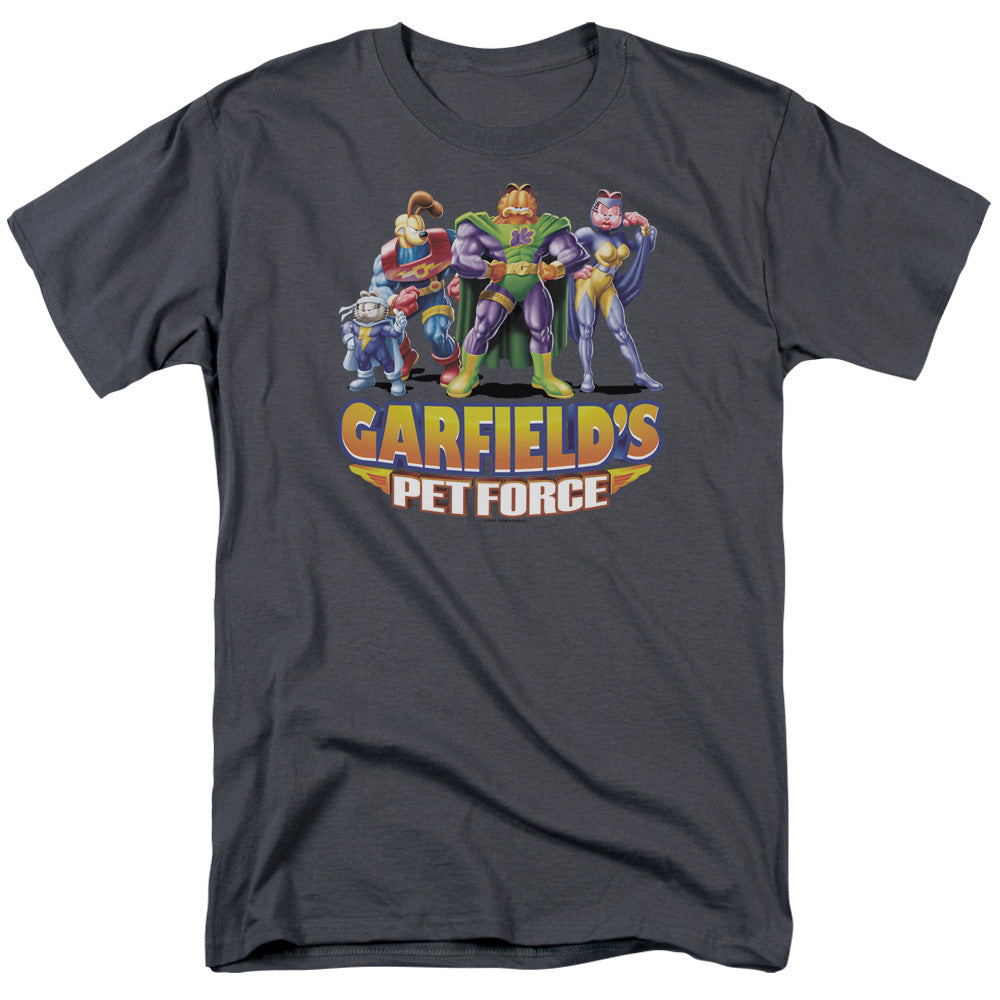 Garfield Beyond Mens T Shirt Charcoal