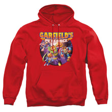 Load image into Gallery viewer, Garfield Pet Force Four Mens Hoodie Red
