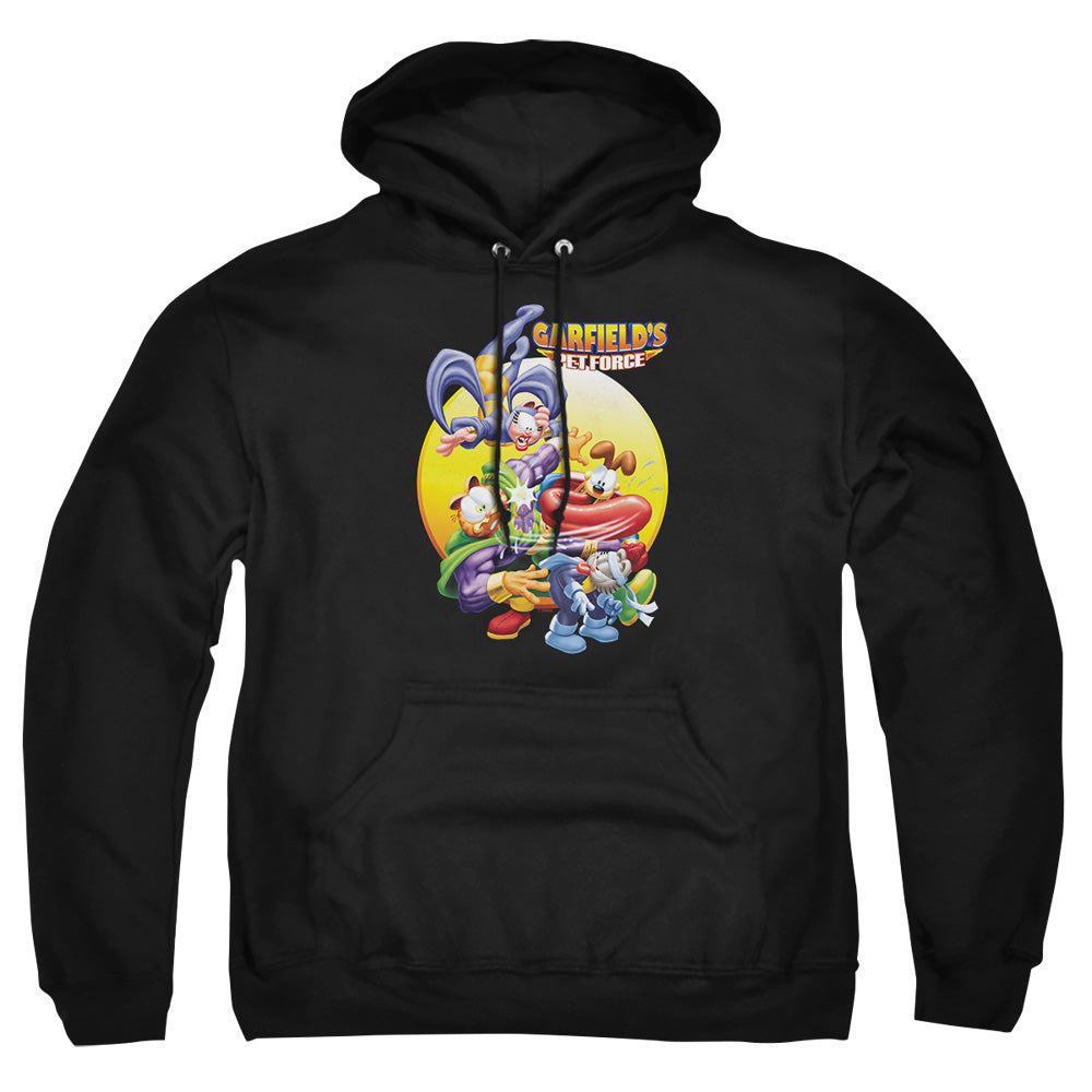 Garfield Tongue Of Doom Mens Hoodie Black