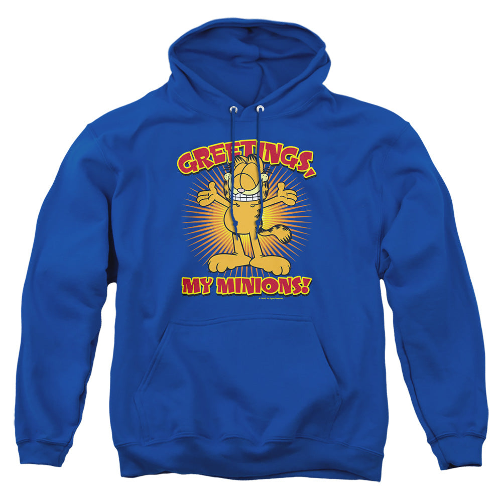 Garfield Minions Mens Hoodie Royal