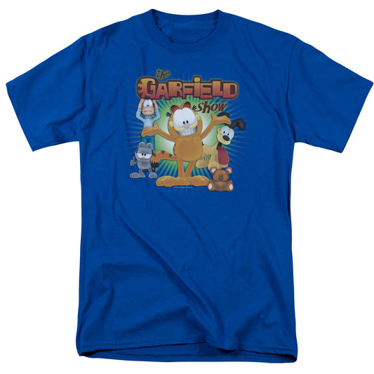 Garfield The Garfield Show Mens T Shirt Royal