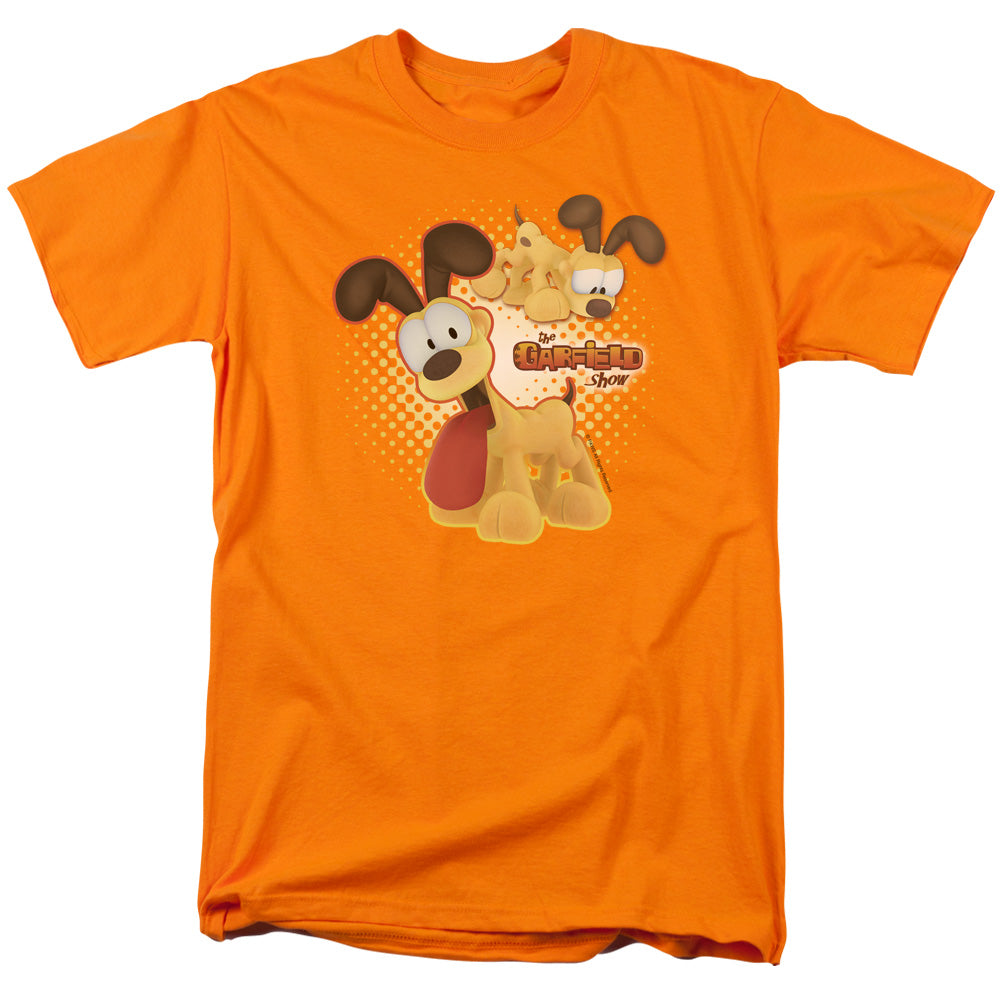 Garfield Odie Mens T Shirt Orange