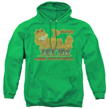 Load image into Gallery viewer, Garfield My Peeps Mens Hoodie Kelly Green
