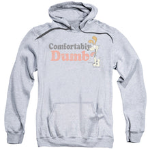 Load image into Gallery viewer, Garfield Comfortably Dumb Mens Hoodie Athletic Heather
