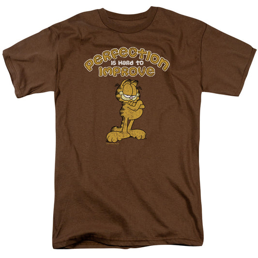 Garfield Perfect Mens T Shirt Coffee